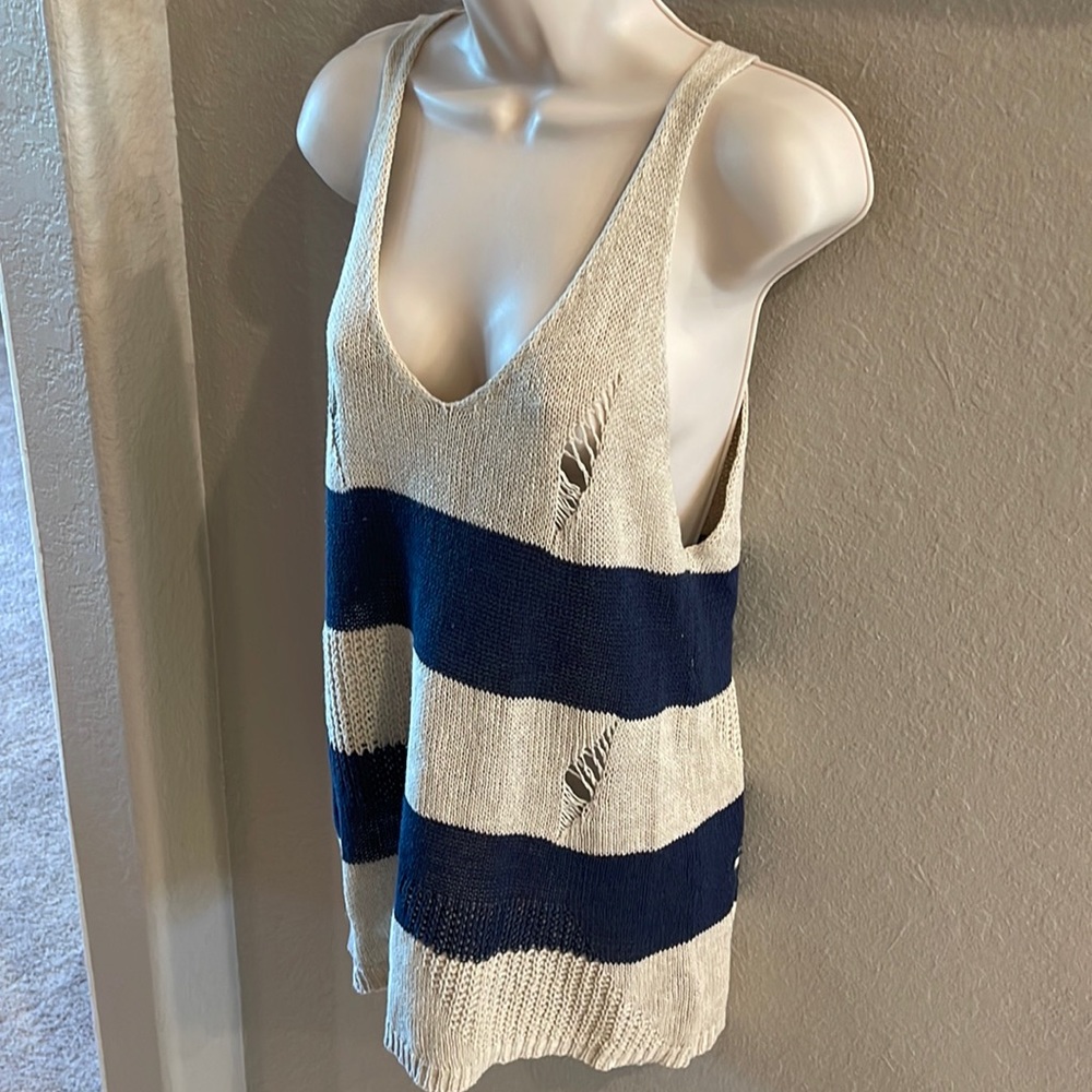 Adorable Boho style cutout summer sweater